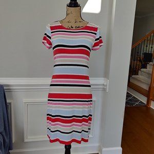🌟 Beautiful Cynthia Rowley multi-color striped dress Small